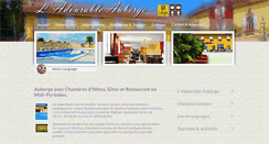 Desktop Screenshot of ladourableauberge.com